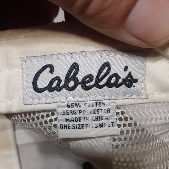 Cabela's mesh back velcro strap adjustable hat/cap - Picture 8 of 8